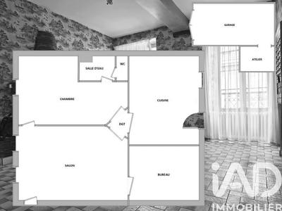 Appartement - 52 m² - 3 pièces