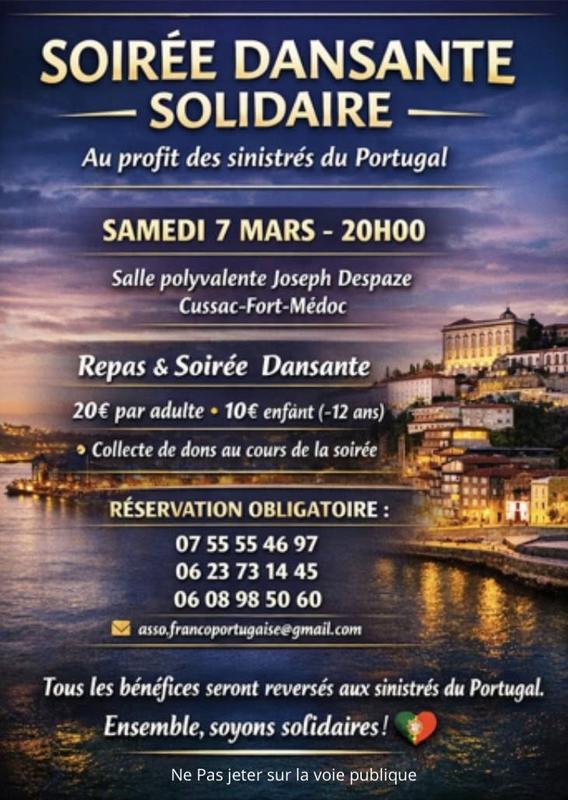 Soirée dansante solidaire