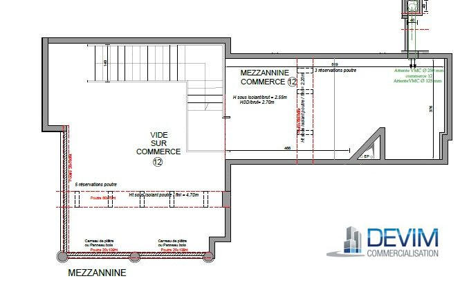 Local commercial - 73 m²