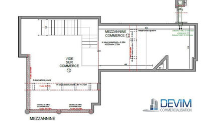 Local commercial - 73 m²