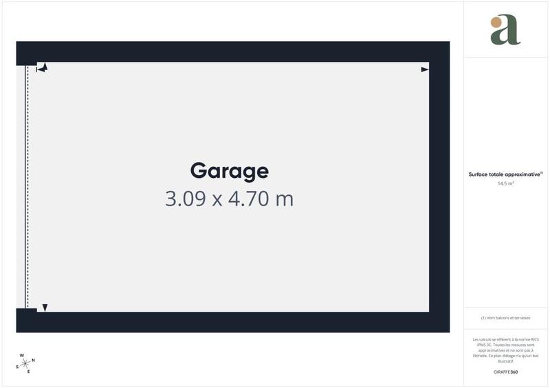 Appartement - 28 m² - 2 pièces