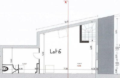 Bureau - 58 m² - 2 pièces