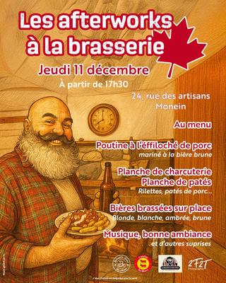 Les afterworks à la brasserie