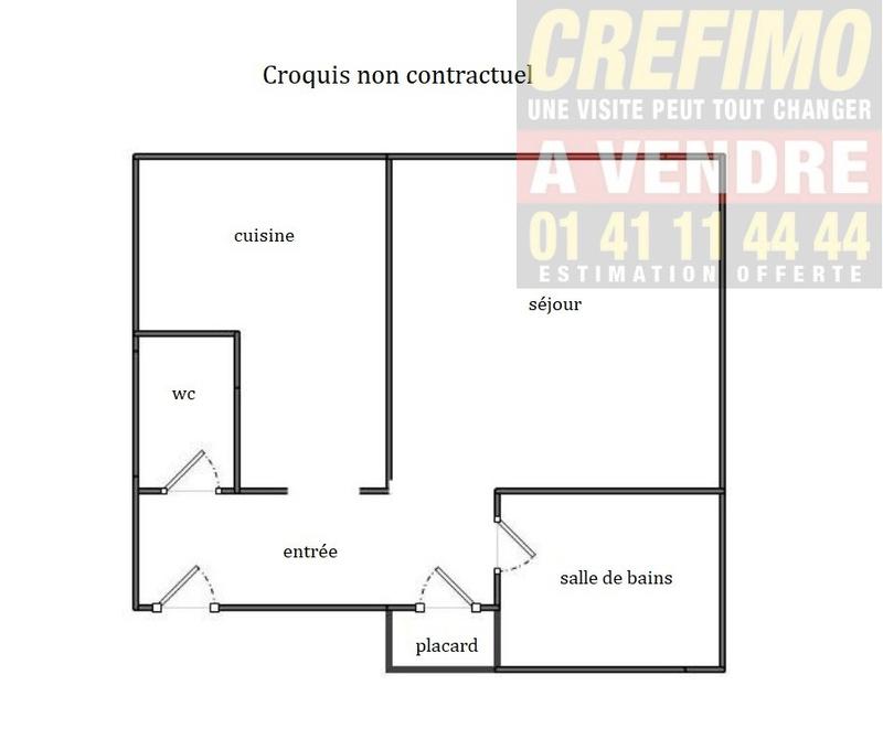 Appartement - 29 m² - 1 pièce