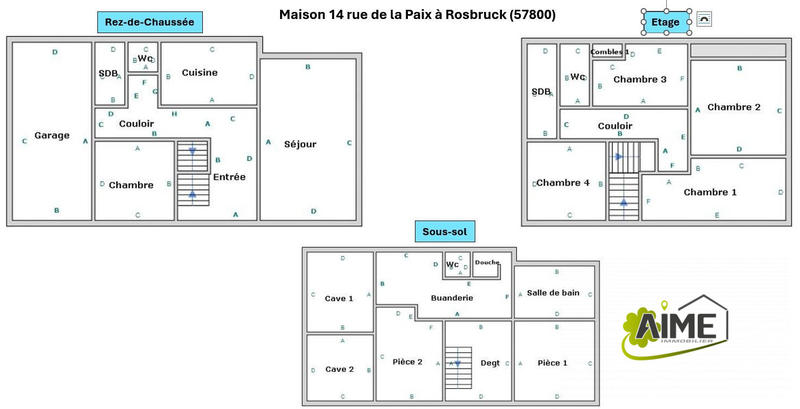 Maison - 173 m² - 7 pièces