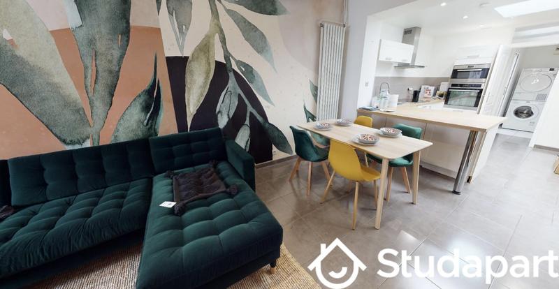 Chambre - 9 m² - 1 pièce