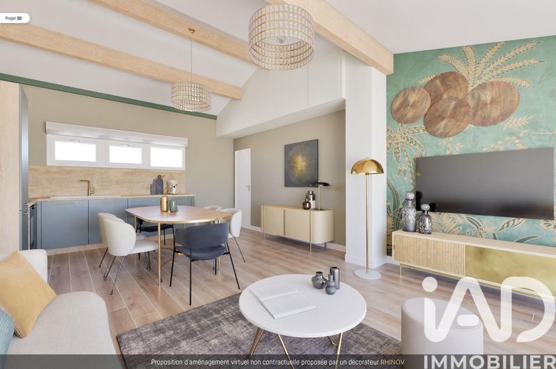 Appartement - 66 m² - 3 pièces