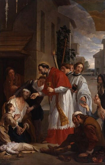 Visite guidée - une heure, une œuvre - Saint Charles Borromée - Caspar de Crayer