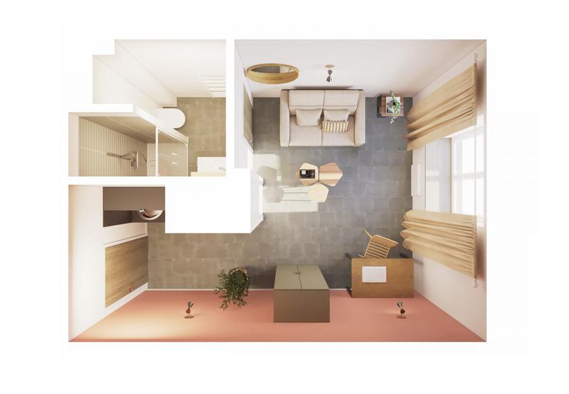 Appartement - 19 m² - 1 pièce