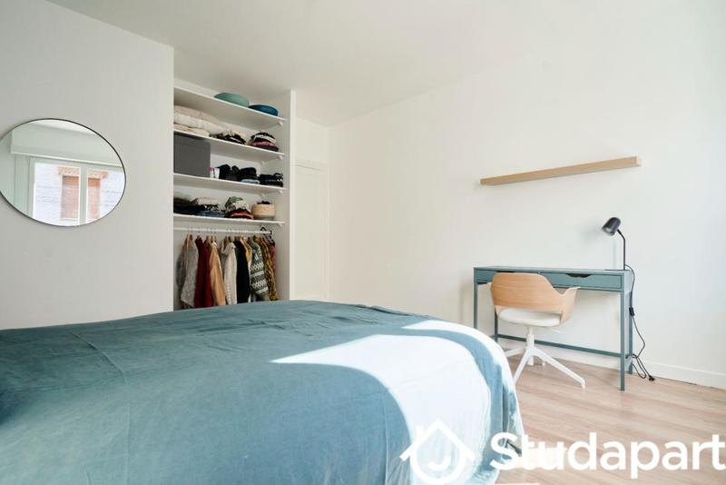 Chambre - 14 m² - 1 pièce