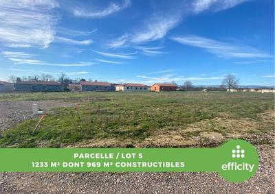 Terrain - 1 233 m²