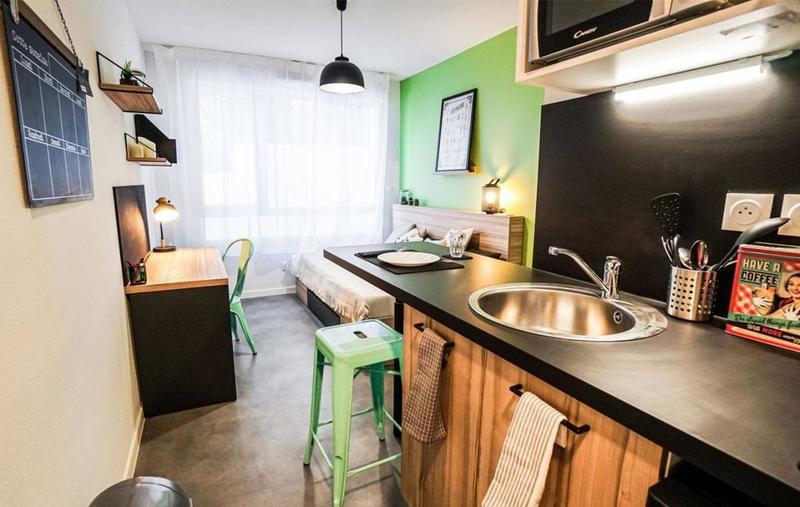 Studio - 17 m² - 1 pièce