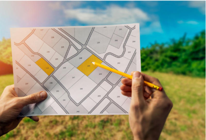 Terrain constructible - 1 187 m²