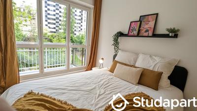 Chambre - 16 m² - 1 pièce