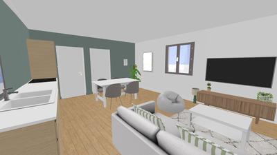 Appartement - 28 m² - 1 pièce