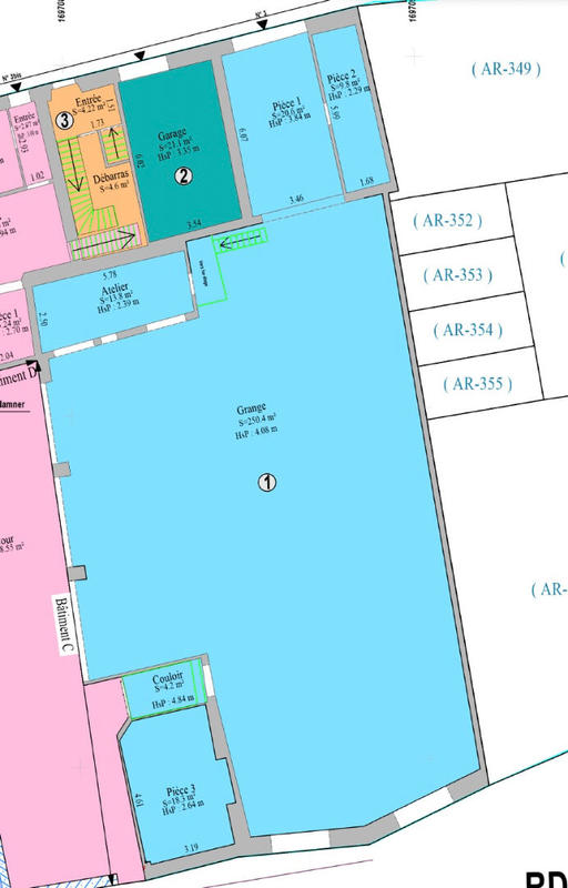 Local d'activité / Entrepôt - 617 m²