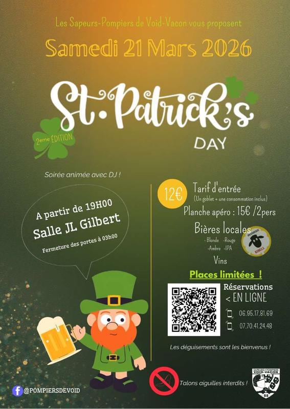 Saint-Patrick - Soirée