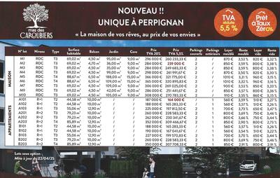 Maison - 44 m² - 2 pièces