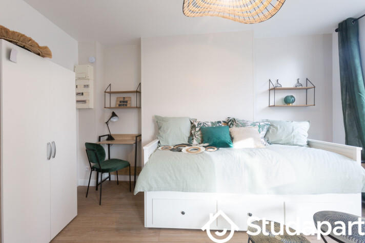 Chambre - 22 m² - 1 pièce