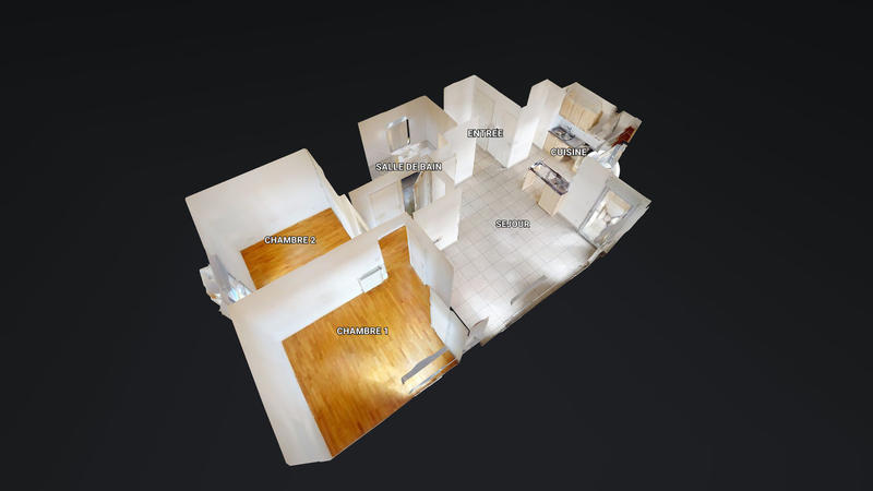 Appartement - 64 m² - 3 pièces