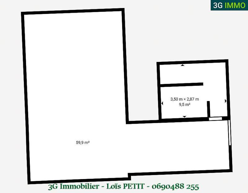 Local commercial - 70 m²