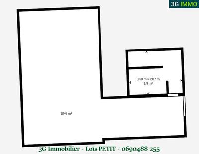 Local commercial - 70 m²