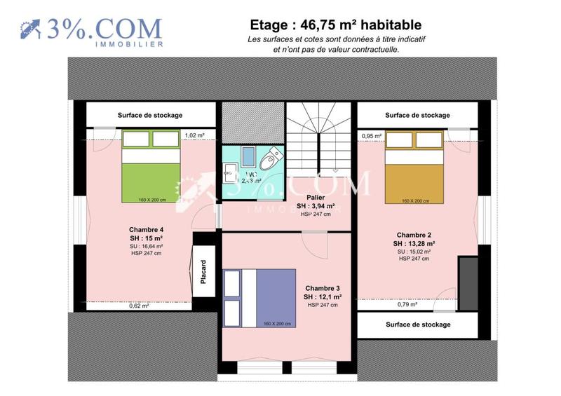 Maison - 120 m² - 5 pièces