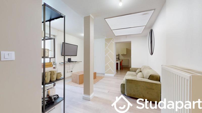 Chambre - 17 m² - 1 pièce