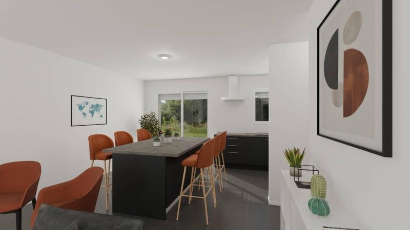 Maison - 90 m² - 4 pièces