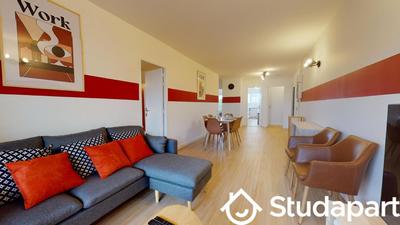 Chambre - 12 m² - 1 pièce