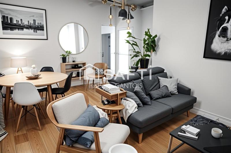 Appartement - 59 m² - 3 pièces