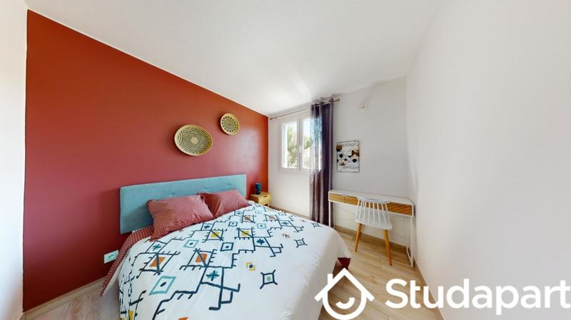 Chambre - 10 m² - 1 pièce