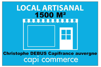 Local artisanal - 1 500 m² - 1 pièce