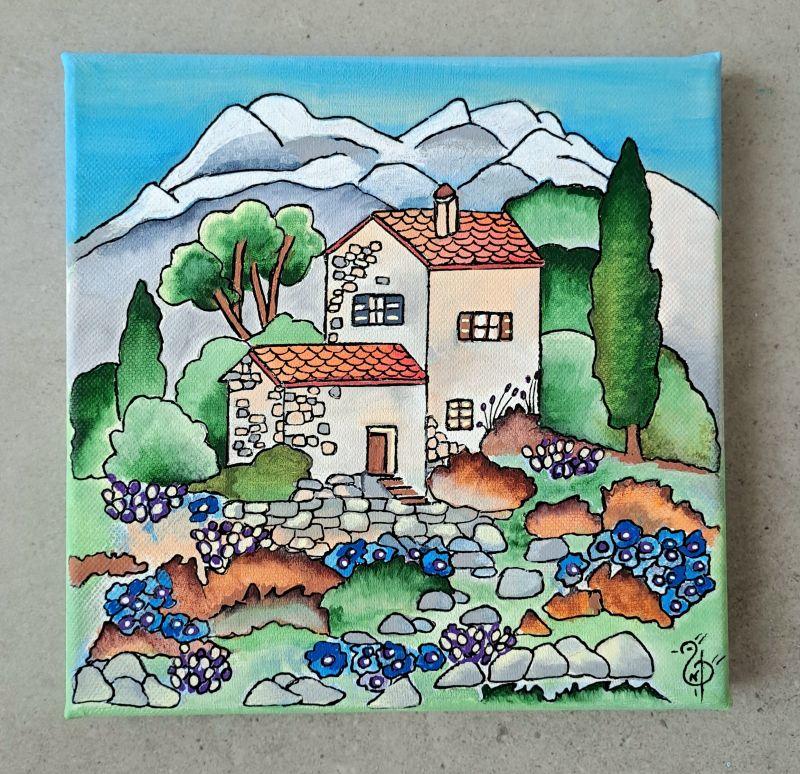 Exposition à la Cabane Bleue : les peintures de Flo et Nadège Dubreuil