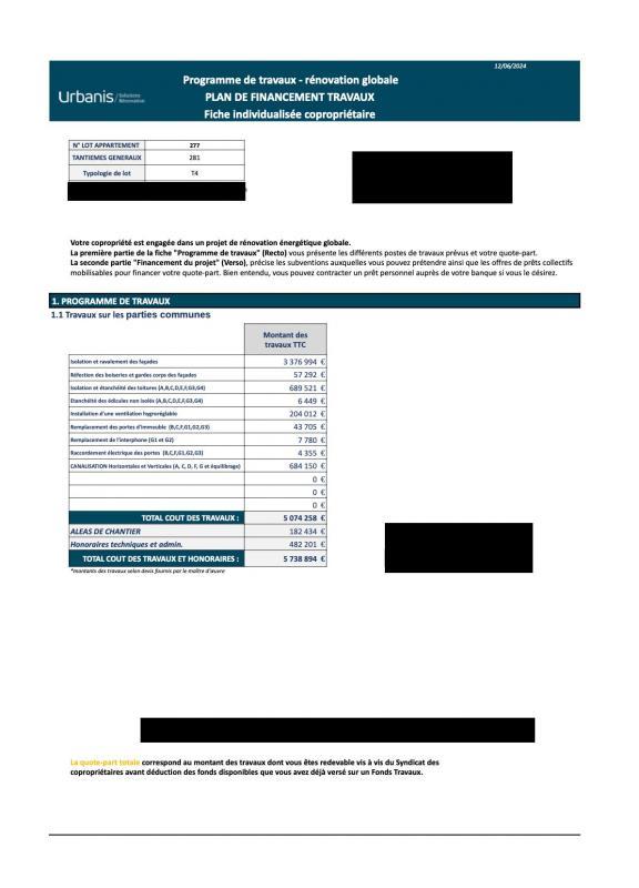 Appartement - 84 m² - 4 pièces