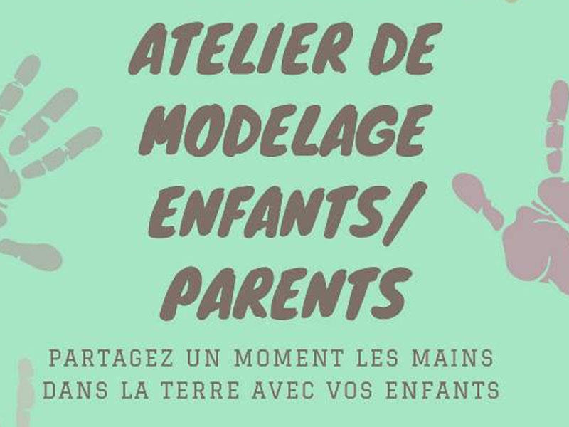 Ateliers modelage enfants/parents