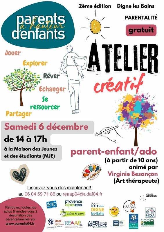 Atelier créatif parent-enfant/ado