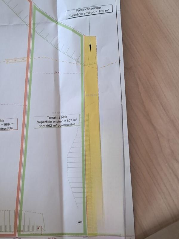 Terrain - 807 m²