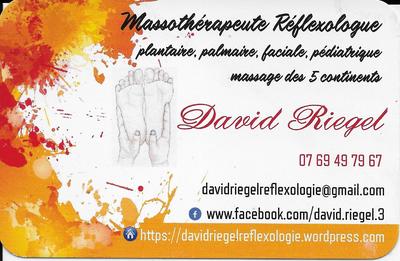 David Riegel Réflexologie