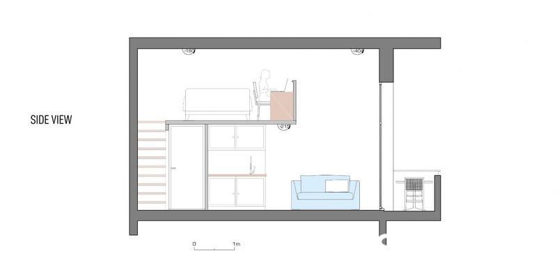 Appartement - 27 m² - 2 pièces