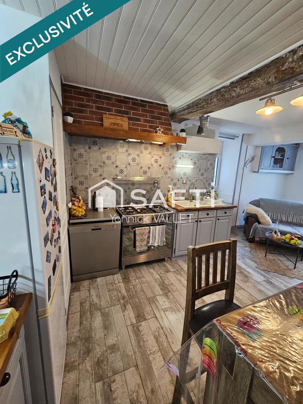 Maison de village - 90 m² - 4 pièces