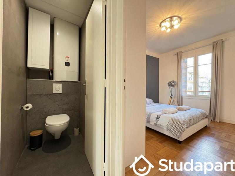 Chambre - 12 m² - 1 pièce