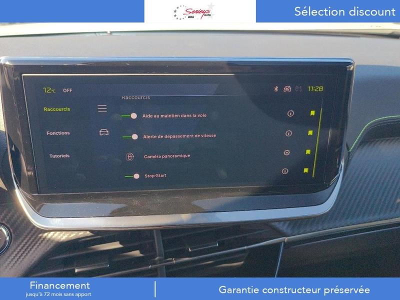 Peugeot 2008 Gt Hybrid 145 Dcs6 Toit Pano Navi+Vision 360+Ja18 Noire