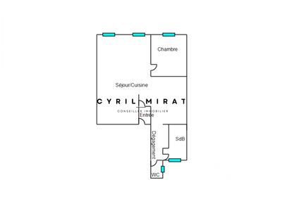 Appartement - 74 m² - 2 pièces