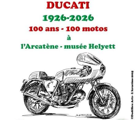 Expo Motos de collection 100 ans de Ducati