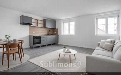 Appartement - 59 m² - 3 pièces