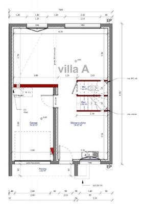 Maison - 91 m² - 4 pièces