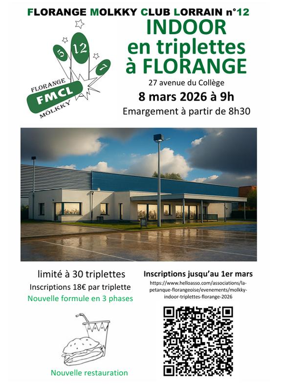 Tournoi triplette Molkky