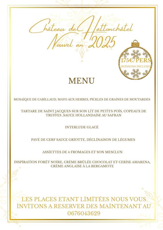 Nouvel An au Château de Hattonchâtel