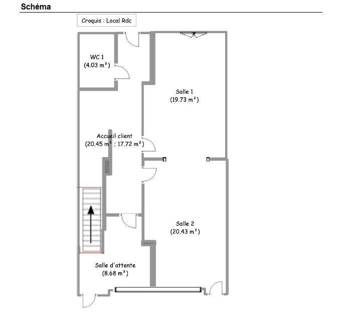 Local commercial - 146 m²